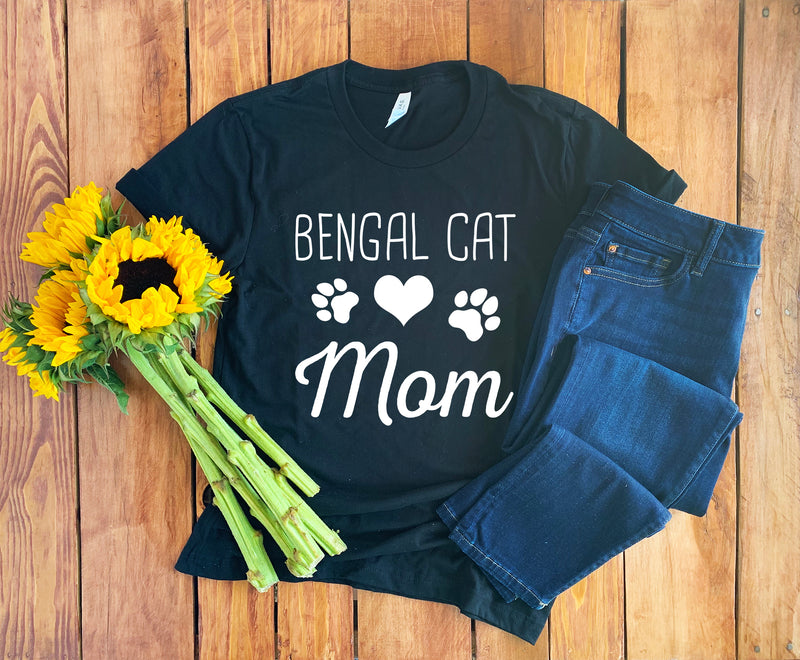 Bengal Cat Mom Shirt • Bengal Cat T-Shirt • Bengal Cat Lover • Cat Lover Gift • Bengal Cat Hoodie • Bengal Cat Sweatshirt • Bengal Cat Owner