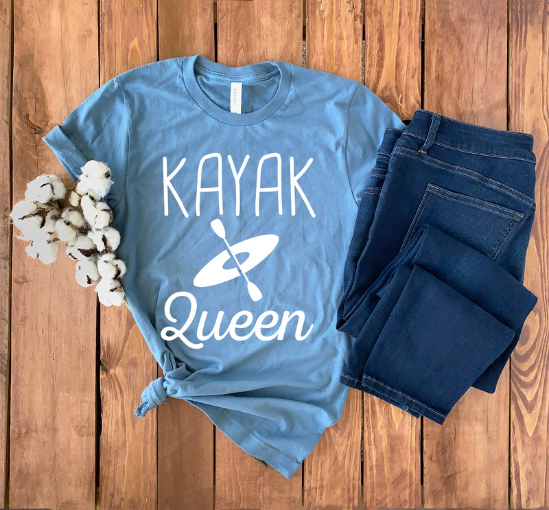 Kayak Queen Shirt • Kayak T-Shirt • Kayak Gift • Kayaking Shirt • Kayak Hoodie • Kayak Sweatshirt • Kayaker Gift • Kayak Lover Shirt