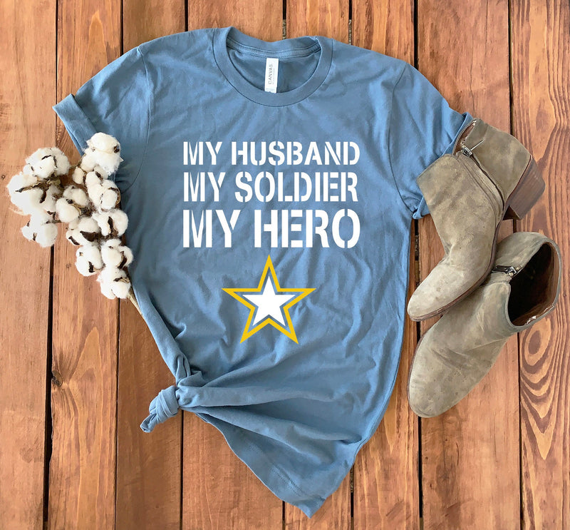 Soldier Wife Shirt • Military Wife • Soldier Wife T-Shirt • Soldier Wife Gift • US Soldier Wife • Soldier Shirt • Soldier Gift • Unisex Tee