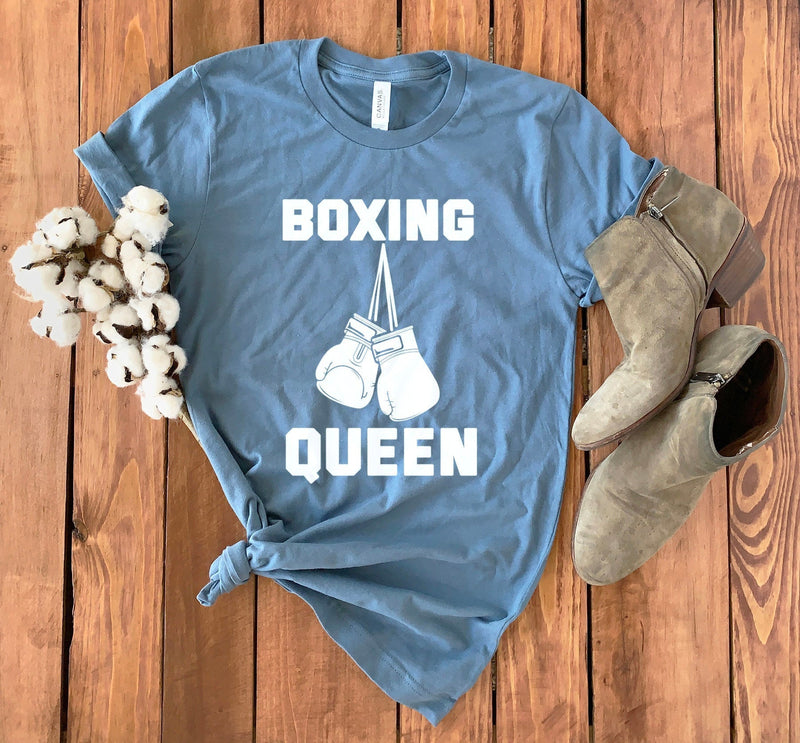 Boxing Queen Shirt • Boxing Queen • Boxing T-Shirt • Boxing Gift • Women Boxing Shirt • Boxing Lover Shirt • Funny Boxing Shirt • Boxer Tee