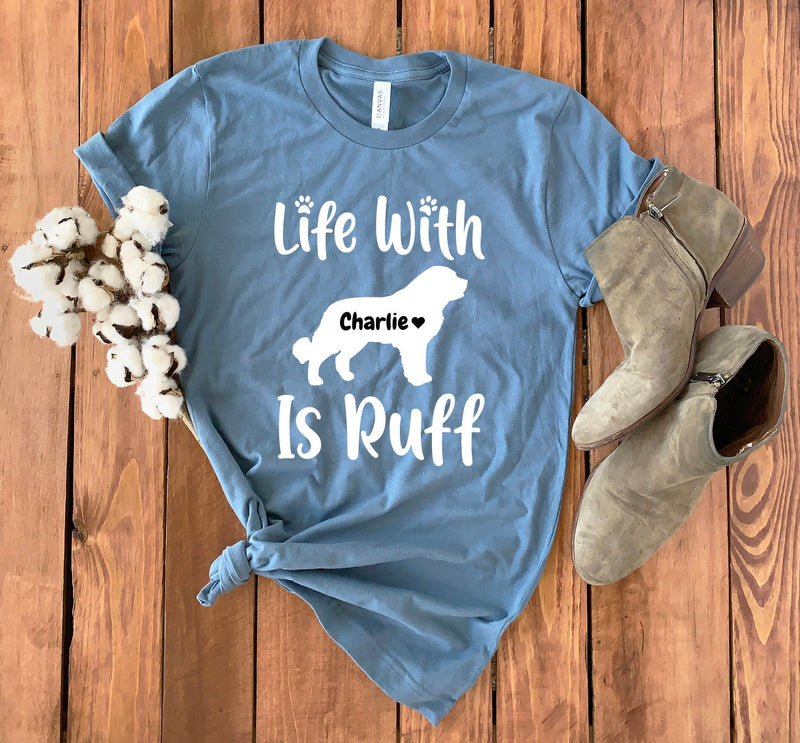 Personalized St Bernard Shirt • Custom St Bernard Shirt • St Bernard Mom • St Bernard T-Shirt • St Bernard Lover • St Bernard Gift • Dog Mom