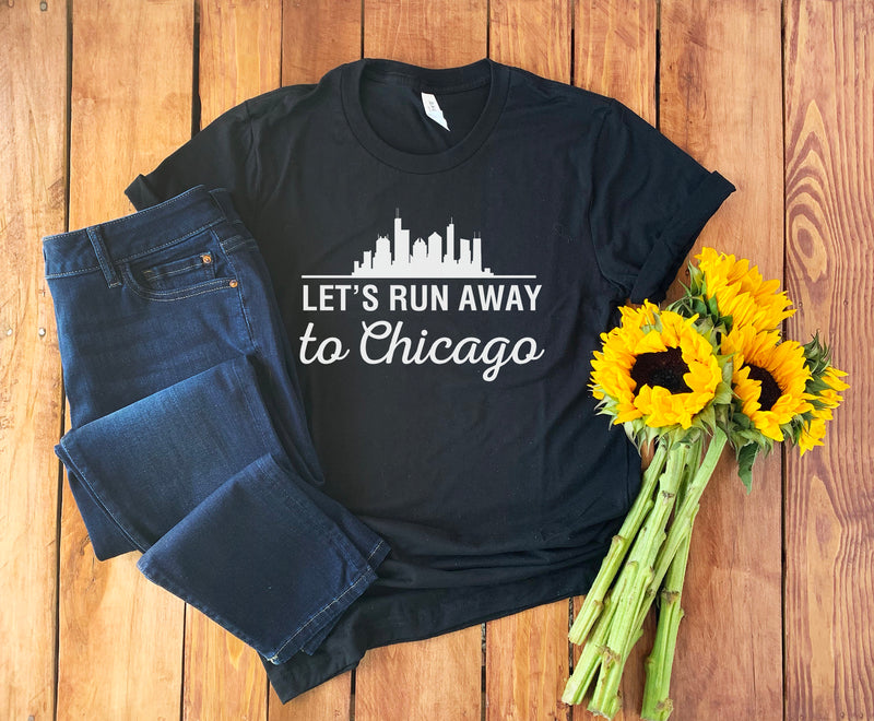 Chicago Skyline Shirt • Chicago Travel • Chicago Shirt • Chicago Tee • Chicago T-shirt • Chicago State Shirt • Chicago Hoodie • Unisex Tee