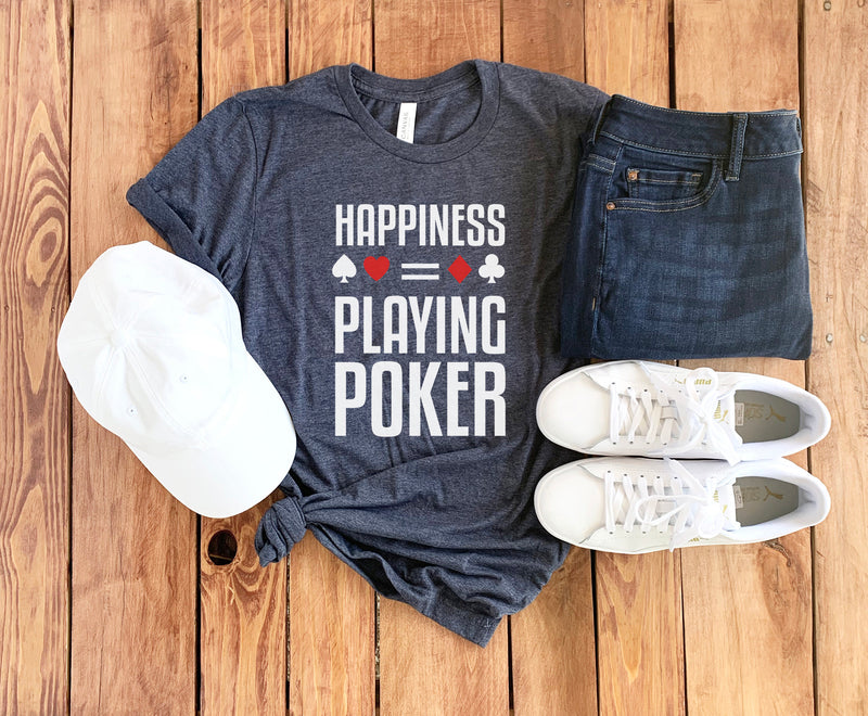 Poker Shirt • Playing Poker Shirt • Gift For Poker Player • Poker Night • Lucky Shirt • Poker Lover Gift • Poker Player • Unisex Tee