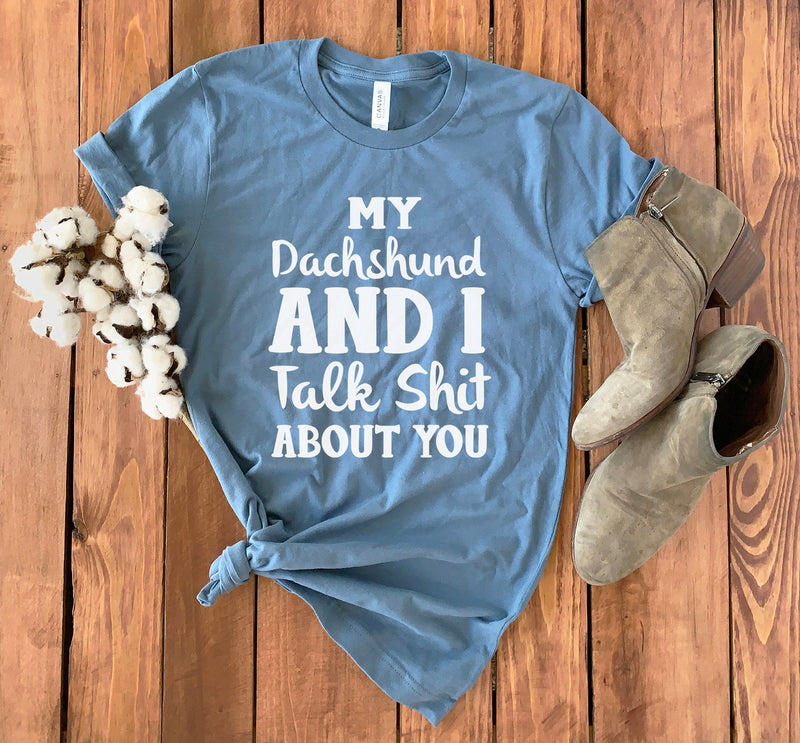 Dachshund Mom Tee • Dachshund Lover T-Shirt • Dachshund Mom Shirt • Dachshund Mom Gift • Dachshund Mama Tee • Mom Dog Shirt • Unisex Tee