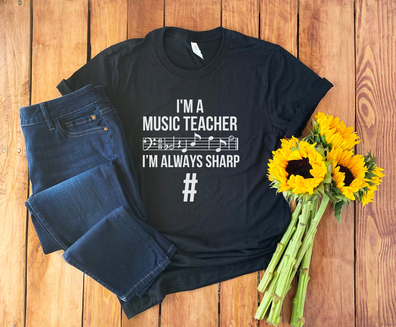 Music Teacher Shirt • Piano Teacher Shirt • Music Teacher Gift Shirt • Piano Teacher Gift • Band Teacher Gift • Music Shirt • Unisex Tee