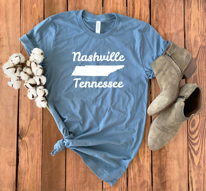 Personalized Tennessee Shirt • Custom Tennessee Shirt • Tennessee Lover Shirt • Tennessee Gift Shirt • Tennessee State Tee • Unisex Tee