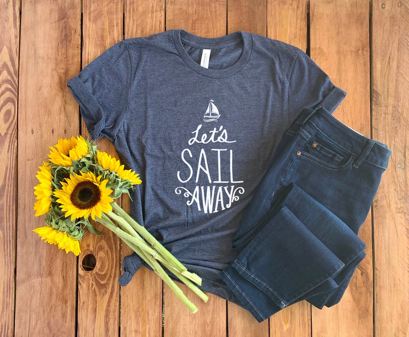 Sailing T-shirt • Gift for Sailor • Sailor Gift • Sailing Shirt • Sailor Shirt • Boating Shirt • Boating Gift • Sailing Gift • Unisex Tee