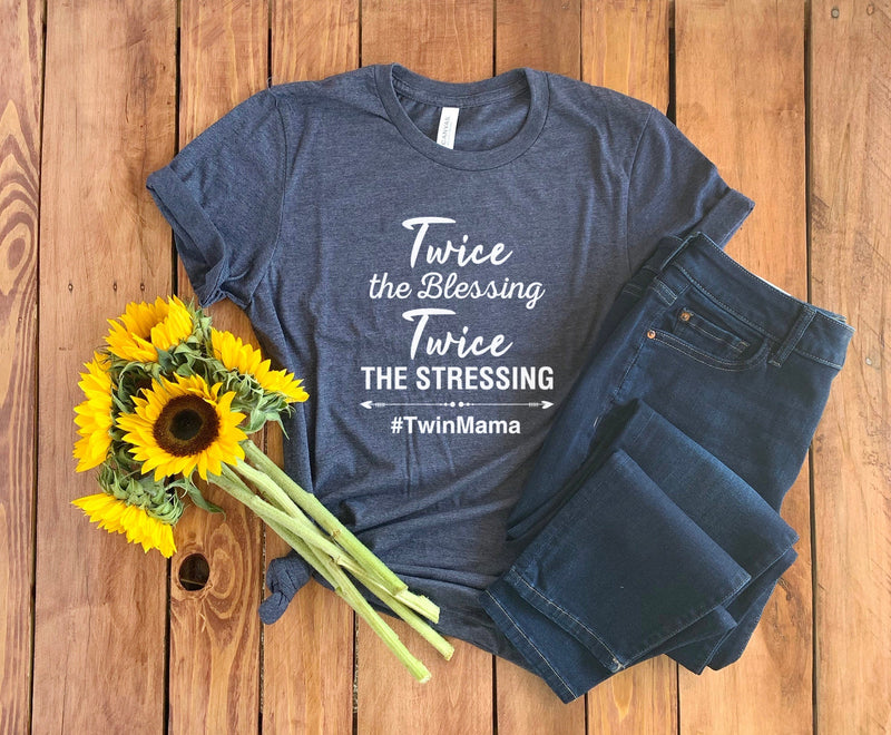 Twin Mom T-shirt • New Mom Shirt • Gift for Mom • Mom With Twins Shirt • Twin Mom Shirt • Mom of Twins Shirt • Twin Mama Shirt • Unisex Tee