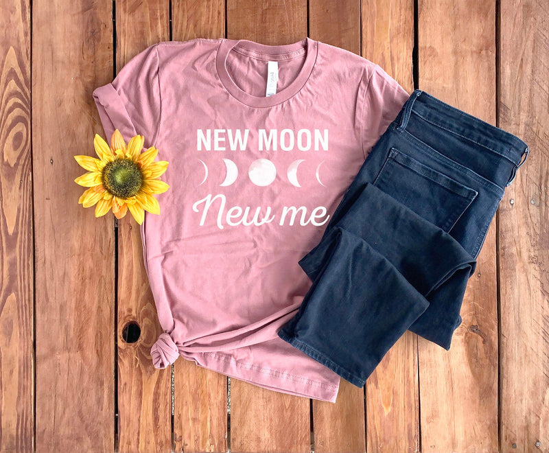 New Moon Shirt • Moon Phase Shirt • Lunar Shirt • Phases Of The Moon • Moon Shirt • Moon Child Shirt • Moon Phases • Lunar Phases