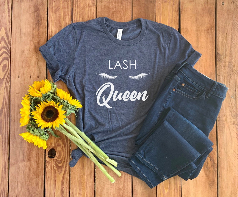 Makeup Lashes Shirt • Lash Queen • Makeup Artist Gift • Beautician Shirt • Makeup T-shirt • Cosmetologist Shirt • Makeup Lover • Unisex Tee