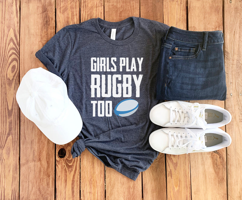 Girls Rugby Shirt • Rugby Shirt • Rugby Gifts • Rugby Player Shirt • Rugby T-Shirt • Rugby Team • Rugby Union • Rugby Hoodie • Unisex Tee