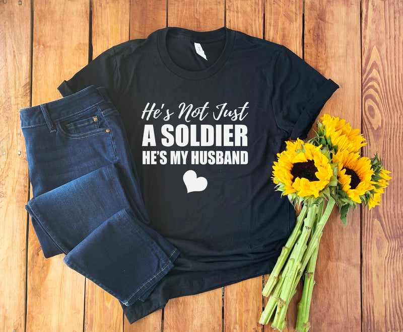 Soldier Wife Shirt • Military Wife • Soldier Wife T-Shirt • Soldier Wife Gift • US Soldier Wife • Soldier Shirt • Soldier Gift • Unisex Tee