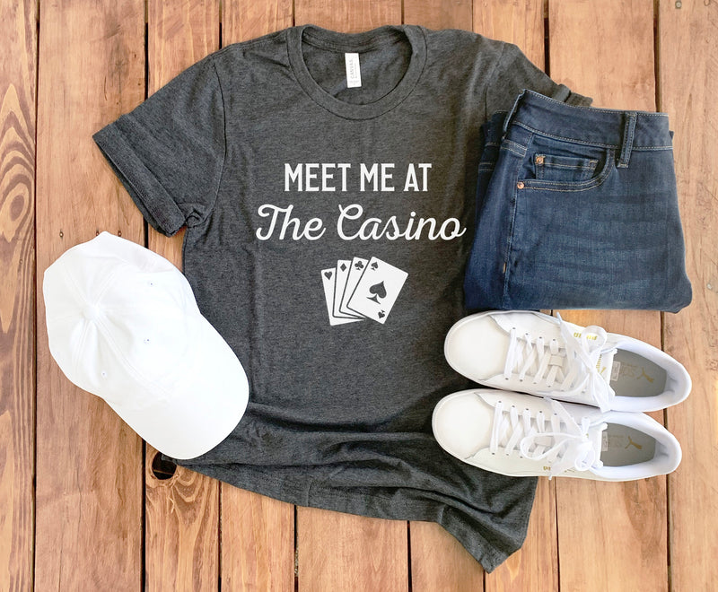 Casino T-Shirt • Casino Birthday • Casino Party • Gambling Shirt • Casino Gift • Casino Shirt • Poker Player • Gambler Shirt • Unisex Tee