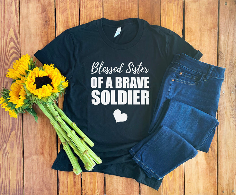 Soldier Sister Shirt • Soldier Sister Gift • Soldier Shirt • Soldier Hoodie • Soldier T-Shirt • US Soldier T-Shirt • Soldier Sister Hoodie