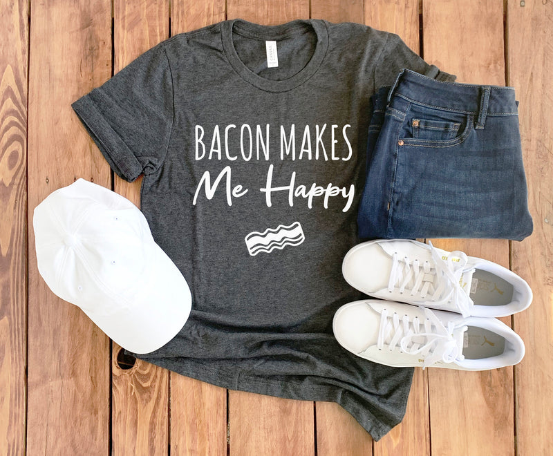 Bacon T-Shirt • Bacon Lover Shirt • Bacon Lover Gift • Bacon Gift • Bacon Tee • I Love Bacon • Funny Bacon Top • Foodie Shirt • Foodie Gift