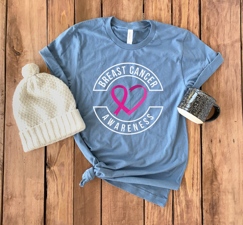 Breast Cancer Awareness Shirt • Breast Cancer T-Shirt • Breast Cancer Fighter • Breast Cancer Ribbon Shirt • Pink Ribbon • Breast Cancer Tee