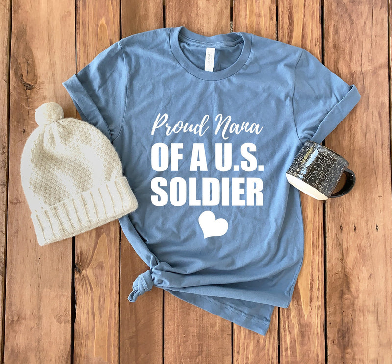 Soldier Grandma Shirt • Soldier Grandma T-Shirt • Soldier Grandma Gift • US Soldier Grandma • Military Grandma Shirt • Soldier Grandma Tee