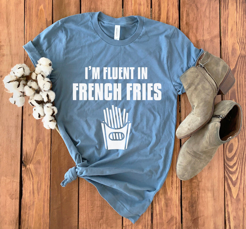 French Fry T-Shirt • French Fry Lover • Foodie Shirt • Funny Food Shirt • French Fries Shirt • French Fries Gift • Foodie T-Shirt • Foodie