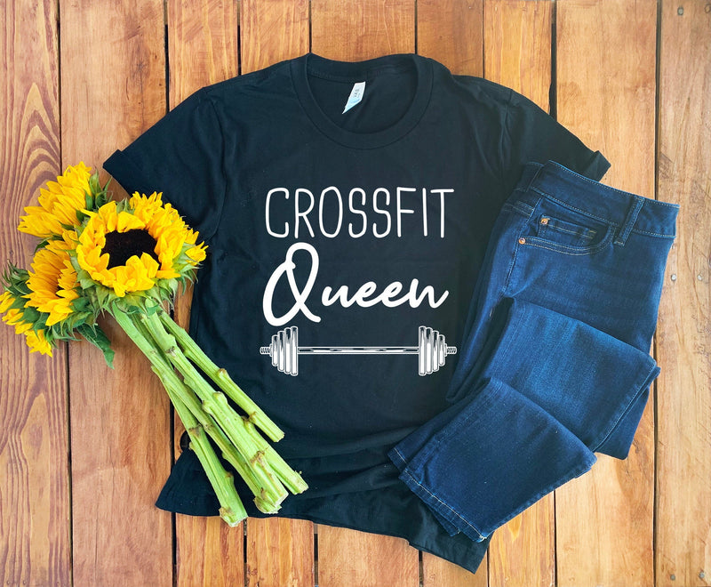 Crossfit Queen Shirt • Crossfit Shirt • Crossfit T-Shirt • Crossfit Gift • Crossfit Lover Shirt • Crossfit Lover Gift • Crossfit Sweatshirt