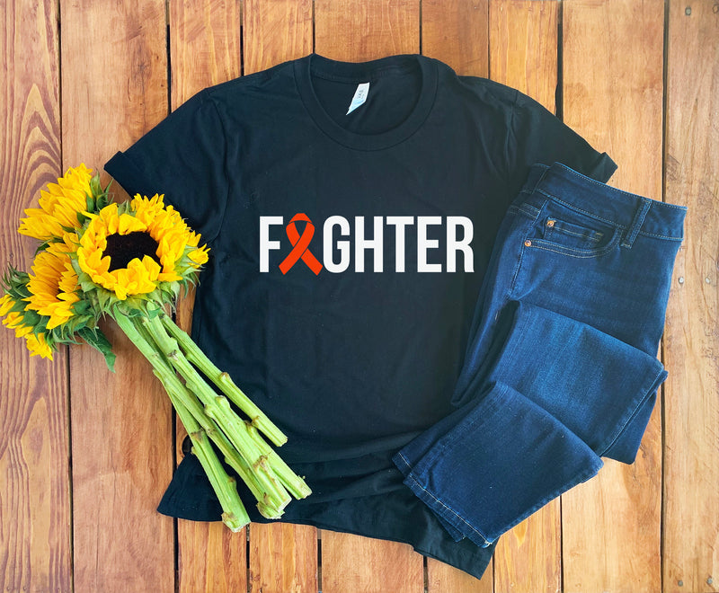 Kidney Cancer Fighter Shirt • Kidney Cancer Shirt • Kidney Cancer T-Shirt • Kidney Cancer Awareness • Kidney Cancer Ribbon Shirt