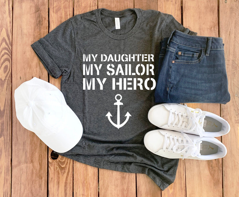 Navy Mom Shirt • Navy Mom Gift • Navy Daughter • Proud Navy Mom • Military Mom Shirt • Gift For Navy Mom • Navy Mother • Navy Daughter Shirt