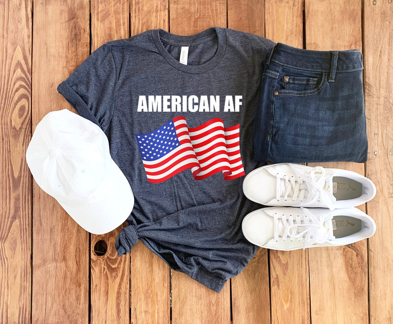 American AF Shirt • American Pride Shirt • Patriotic Shirt • Patriotic T-Shirt • I Love The USA • American Flag Shirt • American Flag Tshirt